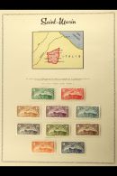 1931-47 FINE MINT AIR POST STAMPS COLLECTION On Printed Album Pages With Map Illustration, Includes 1931 Complete... - Andere & Zonder Classificatie