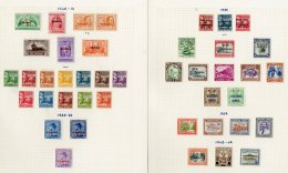1920-86 ALL DIFFERENT FINE MINT COLLECTION On Album Pages, The Lot Includes 1920 Victory Set (the 1½d In A... - Samoa (Staat)