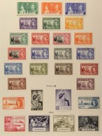 1938-49 COMPLETE KGVI COLLECTION Neatly Presented On An Album Page. Lovely Fresh Complete Collection, SG 128/151.... - Sint-Helena