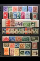 1937-2007 NEVER HINGED MINT ALL DIFFERENT Topical Collection Featuring Sports, With Many Sets, Imperfs &... - Andere & Zonder Classificatie