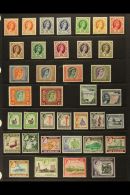 1954-1963 COMPLETE NEVER HINGED MINT A Complete Basic Run, SG 1/49, Plus 1954 & 1959 ½d & 1d Coil... - Rhodesië & Nyasaland (1954-1963)