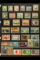 1959-1969 COMPLETE NEVER HINGED MINT With Rhodesia And Nyasaland 1959-62 Definitive Set, Plus All The Subsequent... - Sonstige & Ohne Zuordnung