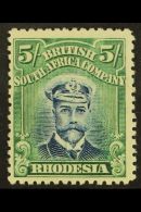 1919 5s Deep Blue And Blue Green, Die III, Perf 14, SG 275, Very Fine And Fresh Mint. For More Images, Please... - Autres & Non Classés