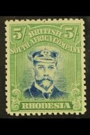 1919 5s Blue And Pale Yellow Green, Die III, Perf 14, SG 276, Very Fine Mint. For More Images, Please Visit... - Sonstige & Ohne Zuordnung