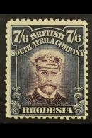 1913 - 19 7s 6d Blackish Purple And Slate Black, Die II, Perf 14, SG 240, Very Fine And Fresh Mint. For More... - Altri & Non Classificati