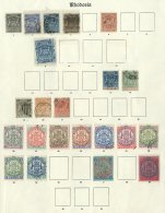 1892-1922 OLD TIME COLLECTION On Pages, Mint Or Used All Different Stamps, Inc 1892-93 To £1 (fiscally Used)... - Sonstige & Ohne Zuordnung