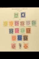 MOZAMBIQUE COMPANY 1892-1941 ALL DIFFERENT Mint & Used Collection On Pages, Almost COMPLETE (only 1917 Red... - Other & Unclassified