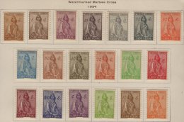 CAPE VERDE 1934 Ceres Definitive Set, SG 270/88, Very Fine Mint (19 Stamps) For More Images, Please Visit... - Andere & Zonder Classificatie