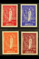ANGOLA 1948 Our Lady Fatima Complete Set (SG 434/37, Afinsa 302/05), Never Hinged Mint, Fresh. (4 Stamps) For More... - Other & Unclassified