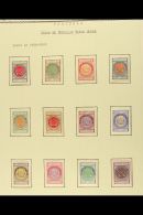 PORTE FRANCO ISSUES. 1899-1938 Fine Mint Collection On Leaves, All Different, Inc Geographic Society 1903 (-),... - Sonstige & Ohne Zuordnung