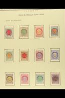 PORTE FRANCO ISSUES. 1899-1938 Fine Mint Collection On Leaves, All Different, Inc Geographic Society 1903 (-),... - Autres & Non Classés