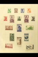 1952-66 FINE MINT COLLECTION On Album Pages, Includes 1952-58 Complete Defin Set, 1958-60 Defin Set, 1964-65 Birds... - Papua-Neuguinea