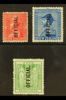 OFFICIAL 1927-33 Overprints Complete Set, SG O111/13, Very Fine Mint, Fresh. (3 Stamps) For More Images, Please... - Autres & Non Classés