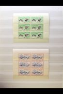 1957-1994 MINIATURE SHEETS All Different Very Fine Mint (chiefly Never Hinged) Collection. From 1957 Health Pairs... - Altri & Non Classificati