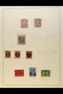 FORGERIES OF NETHERLANDS AND COLONIES Collection On Album Pages, Formed By The Noted Philatelist Jan Cleij, Mint... - Sonstige & Ohne Zuordnung