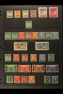 SPANISH 1907-56 VERY FINE / NEVER HINGED MINT COLLECTION On Stock Pages. Includes 1907-12 Range To 1p, 3p &... - Autres & Non Classés