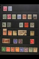 1898-1957 ALL DIFFERENT USED COLLECTION Good To Fine (mostly Fine) Condition. GIBRALTAR OVERPRINTED QV Including... - Altri & Non Classificati