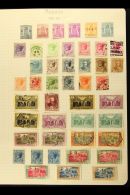 1885-1933 MINT & USED ACCUMULATION CAT £4500+ Presented On Homemade Album Pages. A Mixed Condition Range... - Other & Unclassified