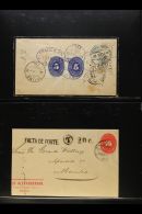 1887-1895 COVERS. An Interesting Collection Of Covers Bearing Various Numeral Issues, Inc Some With Multiple... - Mexico