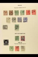 1914-35 FINE USED COLLECTION Displayed On Pages Incl. 1914-21 To 1s, 1921-22 ½d, 1922 Self Govt MCA 1s,... - Malta (...-1964)