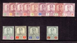 JOHORE 1904-10 Set To $4 SG 61/73, Mainly Very Fresh Mint. (13 Stamps) For More Images, Please Visit... - Autres & Non Classés