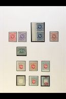 1919-1940 COMPREHENSIVE VERY FINE MINT COLLECTION On Leaves, All Different, Virtually COMPLETE For The Period With... - Lituanie