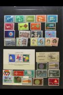 1960's-1980's NEVER HINGED MINT COLLECTION On Stock Pages, Seems To Be All Different, Lovely Fresh Condition.... - Autres & Non Classés