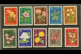 1953 Flowers Set, SG 458/67, Never Hinged Mint (10 Stamps) For More Images, Please Visit... - Autres & Non Classés