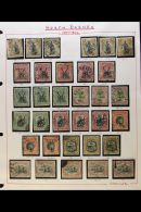 1897-1902 PICTORIALS USED COLLECTION In Hingeless Mounts On Leaves, Mostly Used With Cds Cancels, Inc 1897-1902 1c... - Bornéo Du Nord (...-1963)