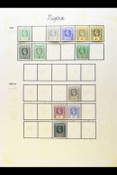 1914-1959 MINT COLLECTION On Leaves, ALL DIFFERENT, Inc 1914-29 To 10s (rounded Corner), 1921-32 To 2s6d, 1938-51... - Nigeria (...-1960)