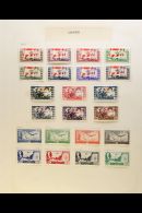 1946-1952 VERY FINE MINT COLLECTION On Leaves, ALL DIFFERENT, Inc 1946 Victory With 'V' Set Inc Airs, 1946... - Libano