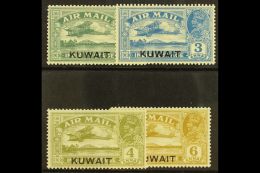 1933 Airmail Set Overprinted, SG 31/4, Very Fine Mint. (4 Stamps) For More Images, Please Visit... - Koweït