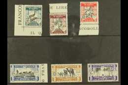 LIBYA 1929 Tripoli Fair Complete Set, Sassone S. 17, Very Fine Never Hinged Mint. Cat €700 (£595) (6... - Autres & Non Classés