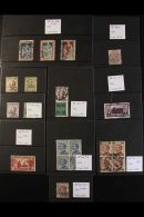 A SPECTACULAR ITALIAN ASSEMBLY 1862-1934 Valuable Fine Used Hoard With Loads Of Rare And Better Items Present,... - Non Classés