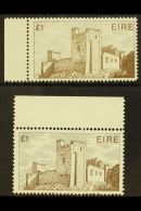 1982 - 85 £1 Cahir Castle, Forgery, Very Fine "marginal NHM". See Note After SG 551. This Issue Was... - Altri & Non Classificati