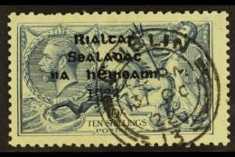 1922 10s Dull Grey Blue, Thom Overprint, SG 46, Fine Used With Neat Dublin 31 Oct 22 Cds Cancel. Couple Just... - Sonstige & Ohne Zuordnung