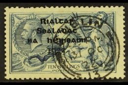 1922 10s Dull Grey Blue, Thom Overprint, SG 46, Fine Used With Neat Dublin 31 Oct 22 Cds Cancel. Couple Just... - Altri & Non Classificati