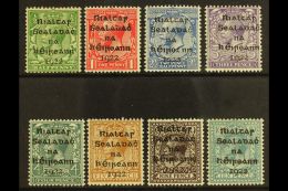 1922 (FEB-JUL) Dollard Overprints On GB Complete Basic Set, SG 1/9, Never Hinged Mint. (8 Stamps) For More Images,... - Sonstige & Ohne Zuordnung