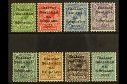 1922 (FEB-JUL) Dollard Overprints On GB Complete Basic Set, SG 1/9, Never Hinged Mint. (8 Stamps) For More Images,... - Andere & Zonder Classificatie