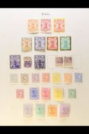 1876-1933 ATTRACTIVE OLD TIME COLLECTION On Pages, Mint Or Used Mostly All Different, Inc 1894 Set Mint, 1897... - Iran