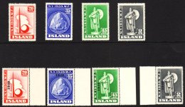 1939 & 1940 NEW YORK WORLD'S FAIR Complete Sets (Mi 204/07 & 218/21, SG 238/41 & 257/60) Very Fine... - Autres & Non Classés