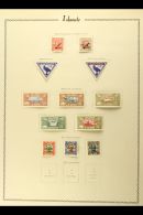 1928-47 FINE MINT AIR POST STAMPS On Printed Album Pages, Includes 1928-29 10a And 50a Opts, 1930 10a Millenary... - Altri & Non Classificati