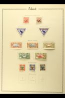 1928-47 FINE MINT AIR POST STAMPS On Printed Album Pages, Includes 1928-29 10a And 50a Opts, 1930 10a Millenary... - Andere & Zonder Classificatie