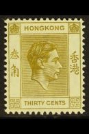 1938 30c Yellow Olive Geo VI, SG 151, Superb Never Hinged Mint. For More Images, Please Visit... - Sonstige & Ohne Zuordnung