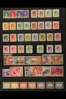 1937-52 EXTENSIVE MINT KGVI COLLECTION On A Stock Page. Includes 1937 Coronation Set, 1938-52 Definitive Range... - Autres & Non Classés