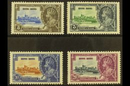 1935 Silver Jubilee Complete Set, SG 133/136, Fine Mint. (4 Stamps)  For More Images, Please Visit... - Andere & Zonder Classificatie