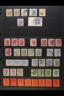 1863-1936 USED ACCUMULATION A Most Useful Hoard With Much Shade & Postmark Interest, Presented On A Series Of... - Andere & Zonder Classificatie