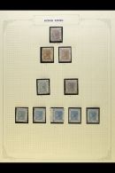 1862-1900 MINT COLLECTION In Hingeless Mounts On Leaves, Inc 1862-63 18c Unused (rounded Corner), 1863-71 2c (x2)... - Sonstige & Ohne Zuordnung