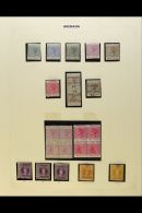 1881-1951 ATTRACTIVE FINE MINT COLLECTION In Hingeless Mounts On Leaves, Inc 1881 ½d (x3 Shades), 1883 Set... - Grenade (...-1974)