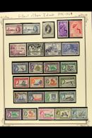 1911-75 A Useful Mint Collection On Pages, Incl. 1935 Jubilee Set, 1939-55 Set (toned), 1956-62 Set, And A Good... - Gilbert- Und Ellice-Inseln (...-1979)
